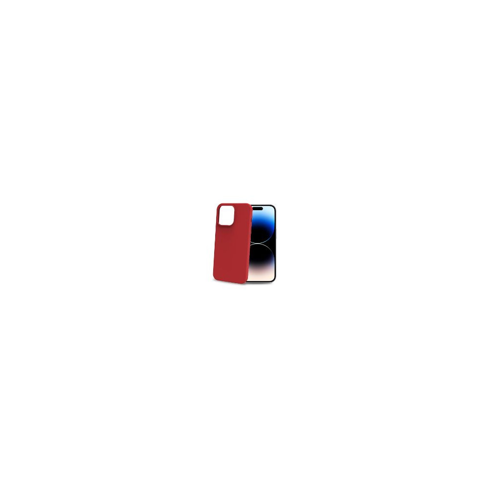 Funda Celly Cromo 6.69" Iphone 15 Pro Roja(cromo1054rd)