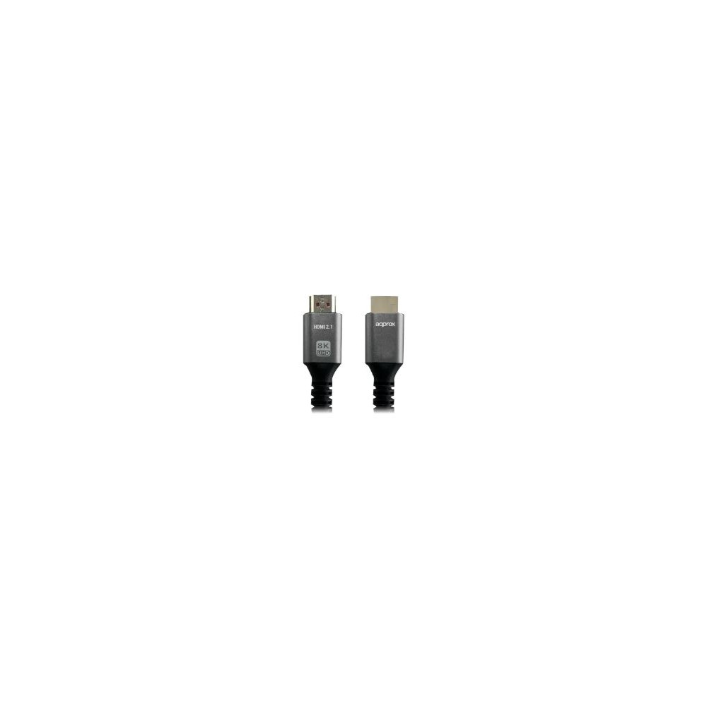 Cable Approx Hdmi/m A Hdmi/m 1m Negro/gris (appc62)