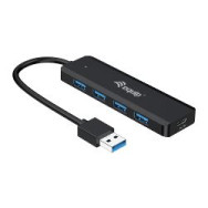 Hub Equip Life A Usb-c3.0 A 4xusb-a3.0 Negro (eq128959)