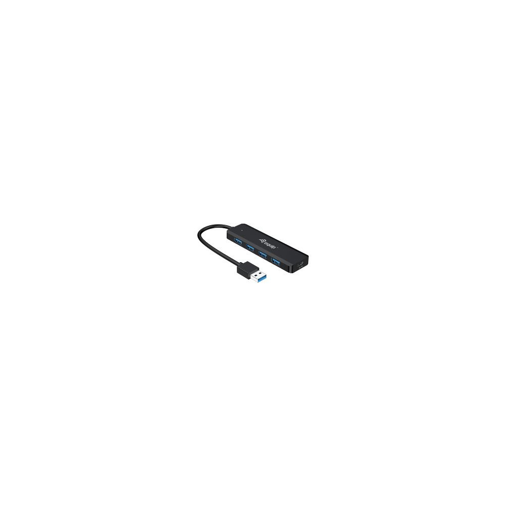Hub Equip Life A Usb-c3.0 A 4xusb-a3.0 Negro (eq128959)
