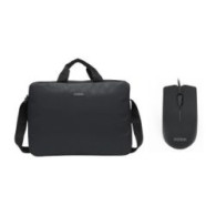 Maletín+ratón Nilox 15.6" Usb 1000dpi Negro (nxbm001)