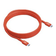 Cable Club 3d Usb-c/m A Usb-c/m 3m Naranja (cac-1513)