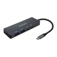 Hub Aisens Usb-c A 2xusb-a 2xusb-c Gris (a109-0744)