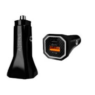 Cargador De Coche Aisens 20w Usb-a/c (asch-car2pqc-bk)