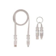 Pack Mars Gaming Cable Lightning/usb Llavero (mcaeco)