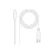 Nanocable Usb-a/m A Usb-c/m 0.5m Blanco (10.01.4000-w)