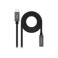 Nanocable Usb-c/m A Usb-c/h 1.5m Negro(10.01.4401-l150)