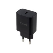 Cargador Pared Tooq Usb-c 20w Negro (tqwc-pdusbc20b)