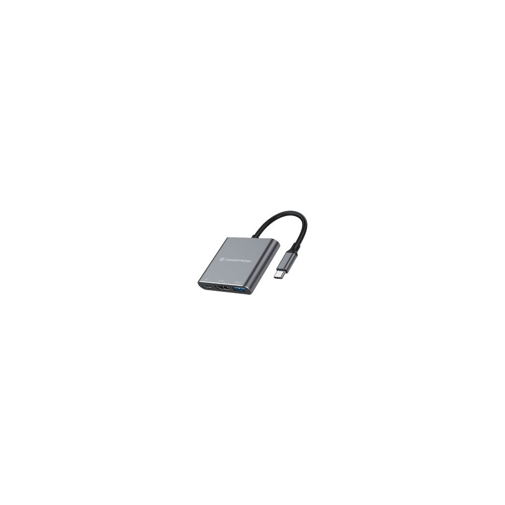 Adaptador Conceptronic Usb-c A Hdmi/usb-a/c (donn18g)