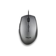 Ratón Ngs Ergonómico Óptico Usb 1600dpi Gris (mothgray)