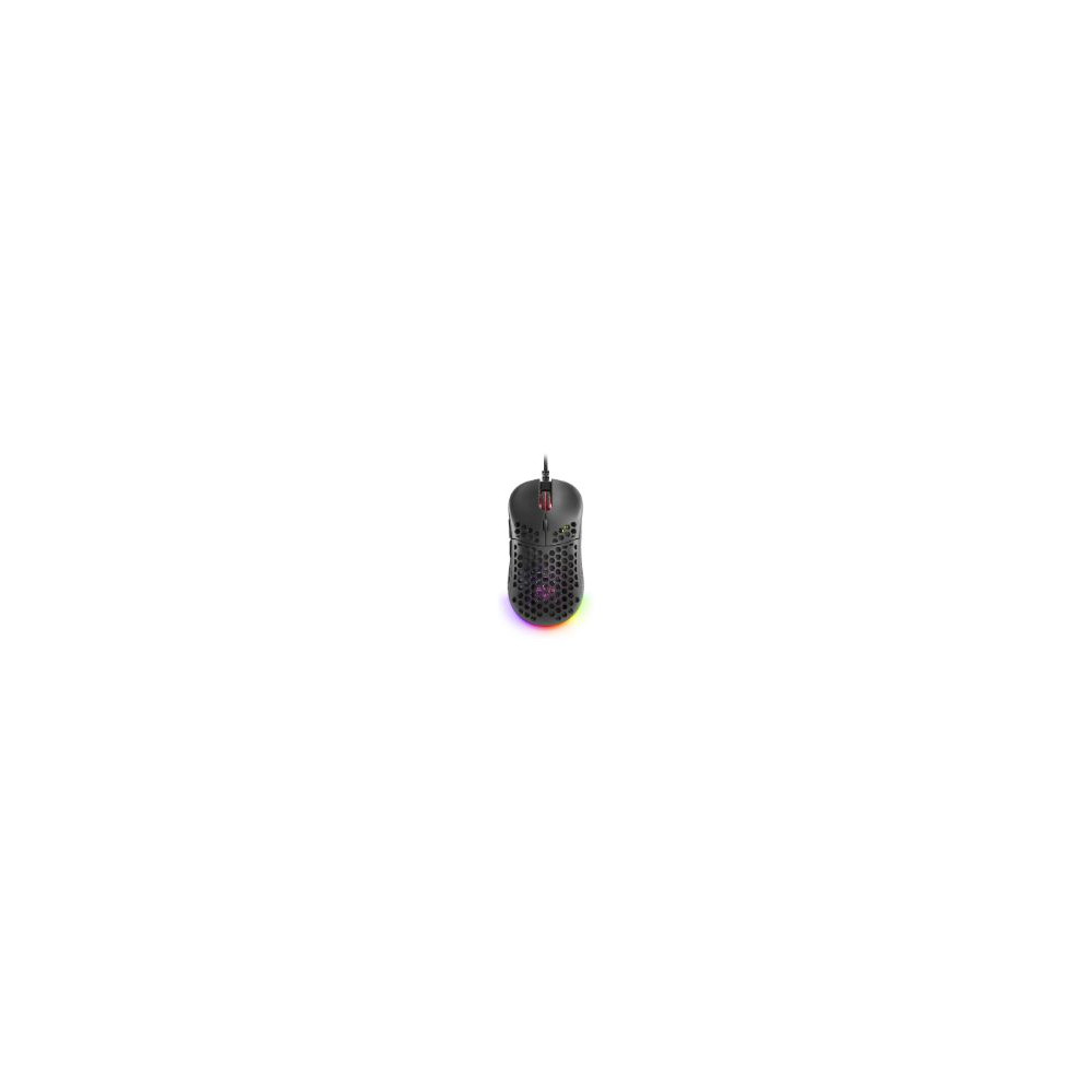 Ratón Mars Gaming Rgb Usb-a 12800dpi Negro (mm55)