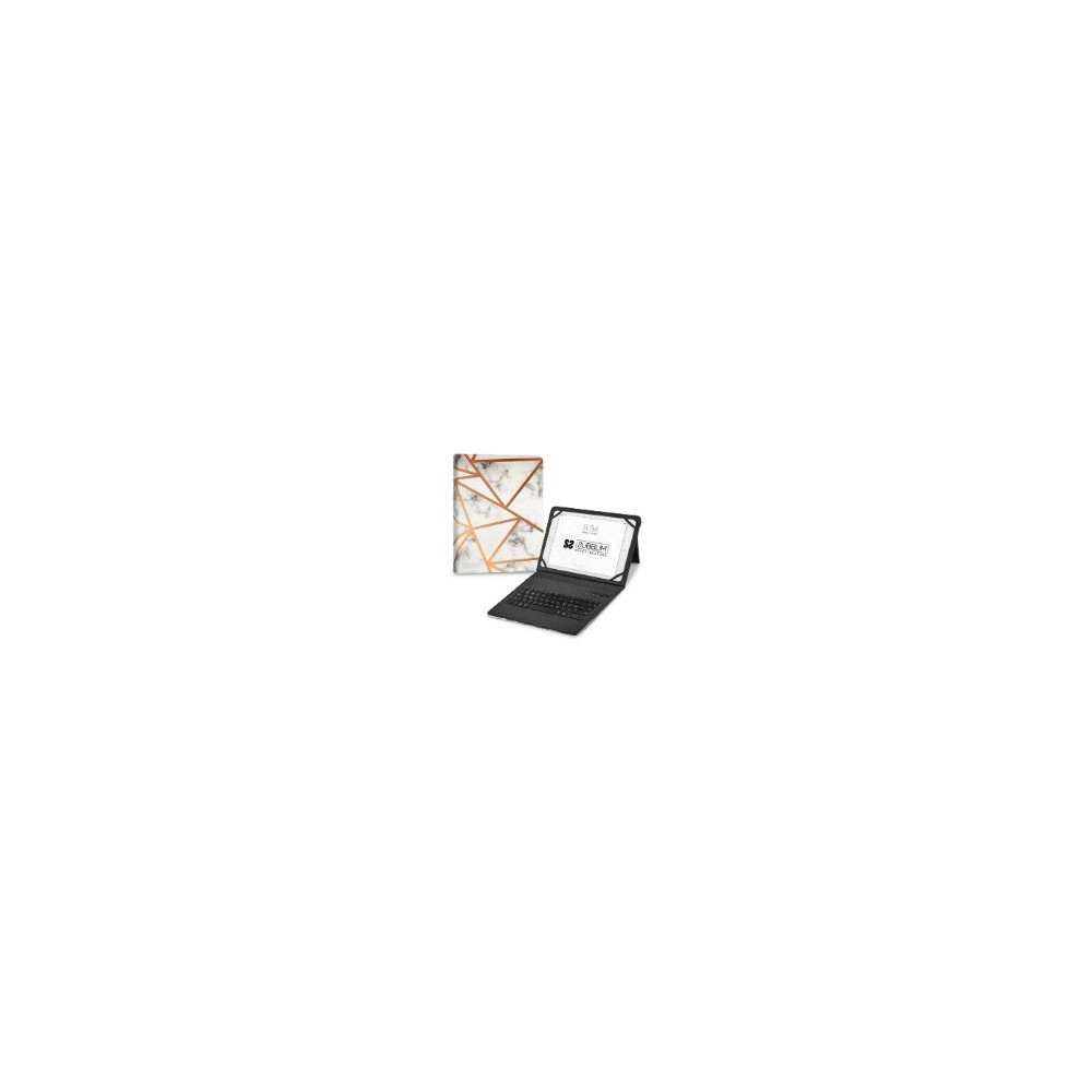 Funda+teclado Subblim 9.6"-11" Blanca (subkt5-bttw10)