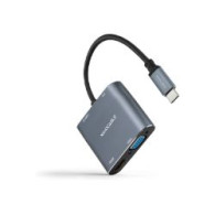 Adaptador Nanocable Usb-c A Hdmi/vga/usb-a (10.16.4304)