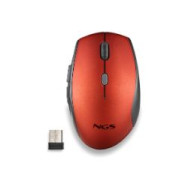 Ratón Ngs Bee Wireless Hasta 1600dpi Rojo (beered)