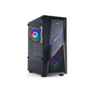 Caja Gaming Tooq Biohazard Atx Matx Negra (tqgcc102-b)