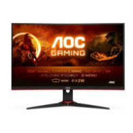 Monitor Gaming Aoc 24" Va Fhd Curvo Negro (c24g2ae/bk)