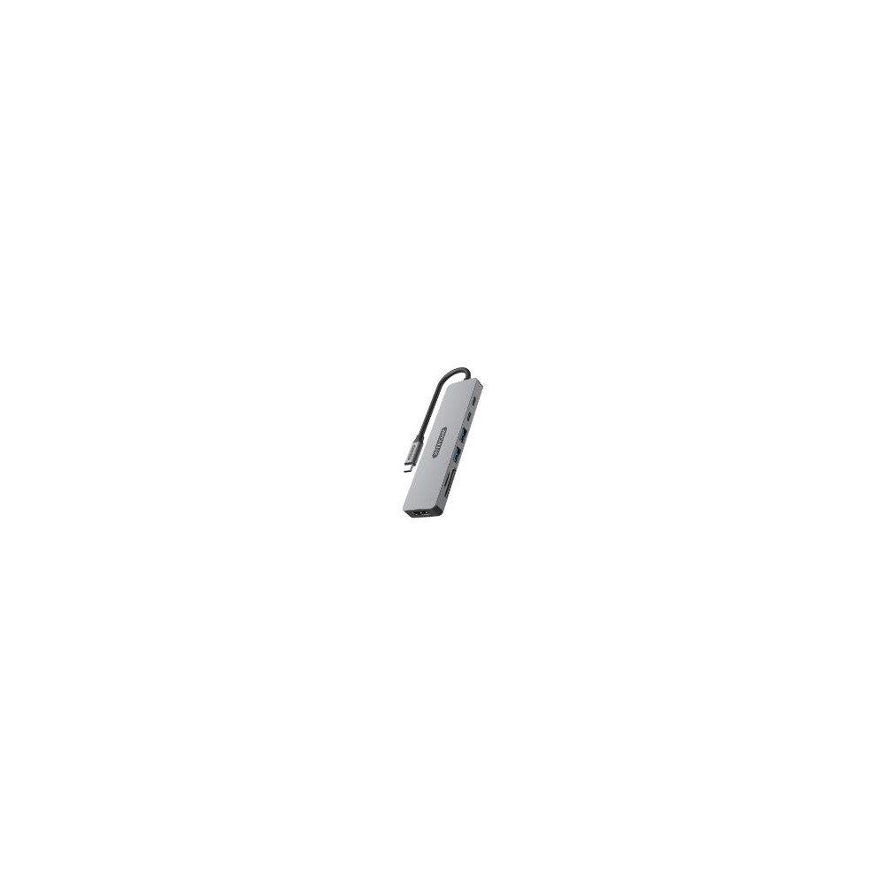 Docking Sitecom 7en1 Usb-c A Hdmi/usb-a/c/sd (cn-5504)