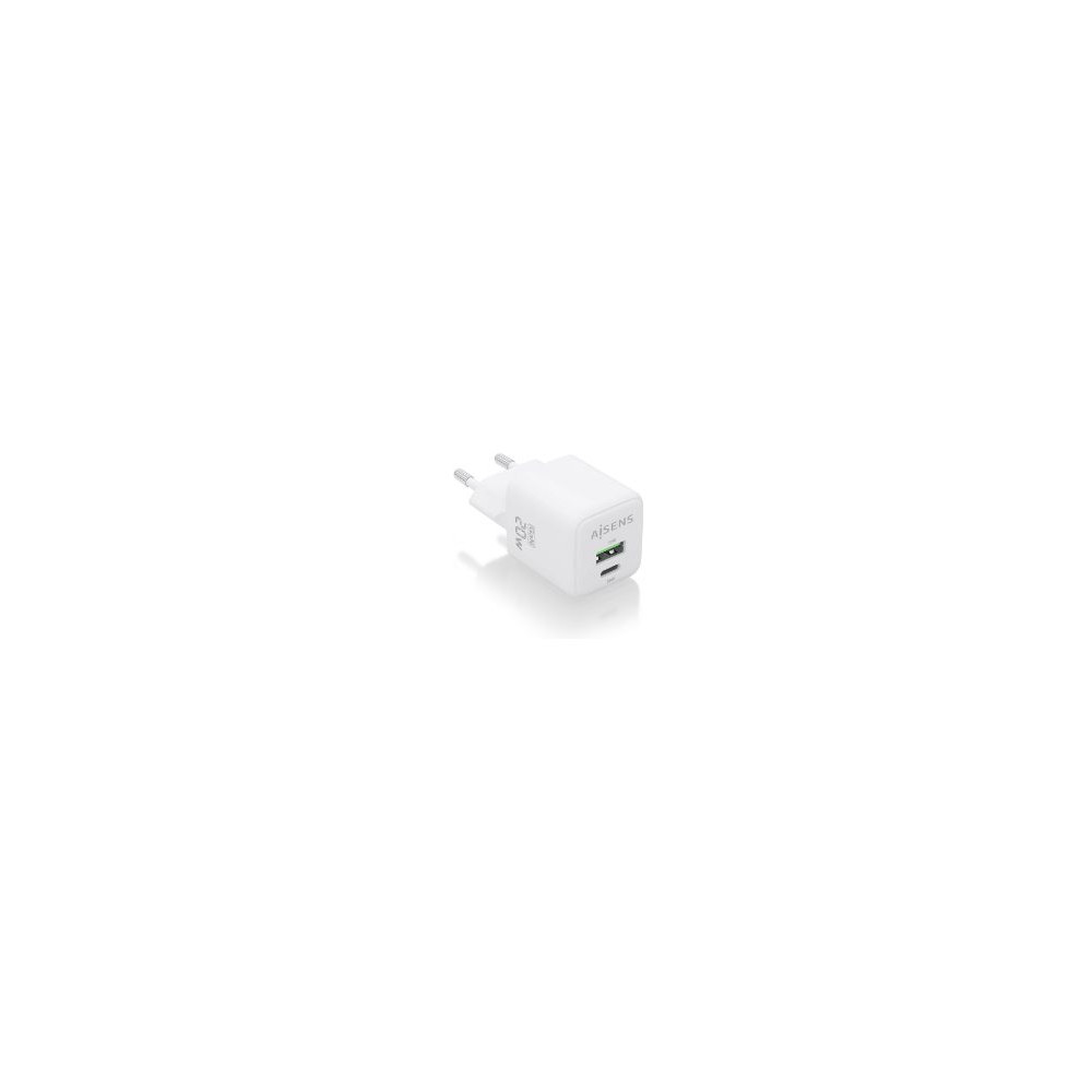 Cargador Pared Aisens Gan 20w Usb-a/c (asch-20w2p010-w)