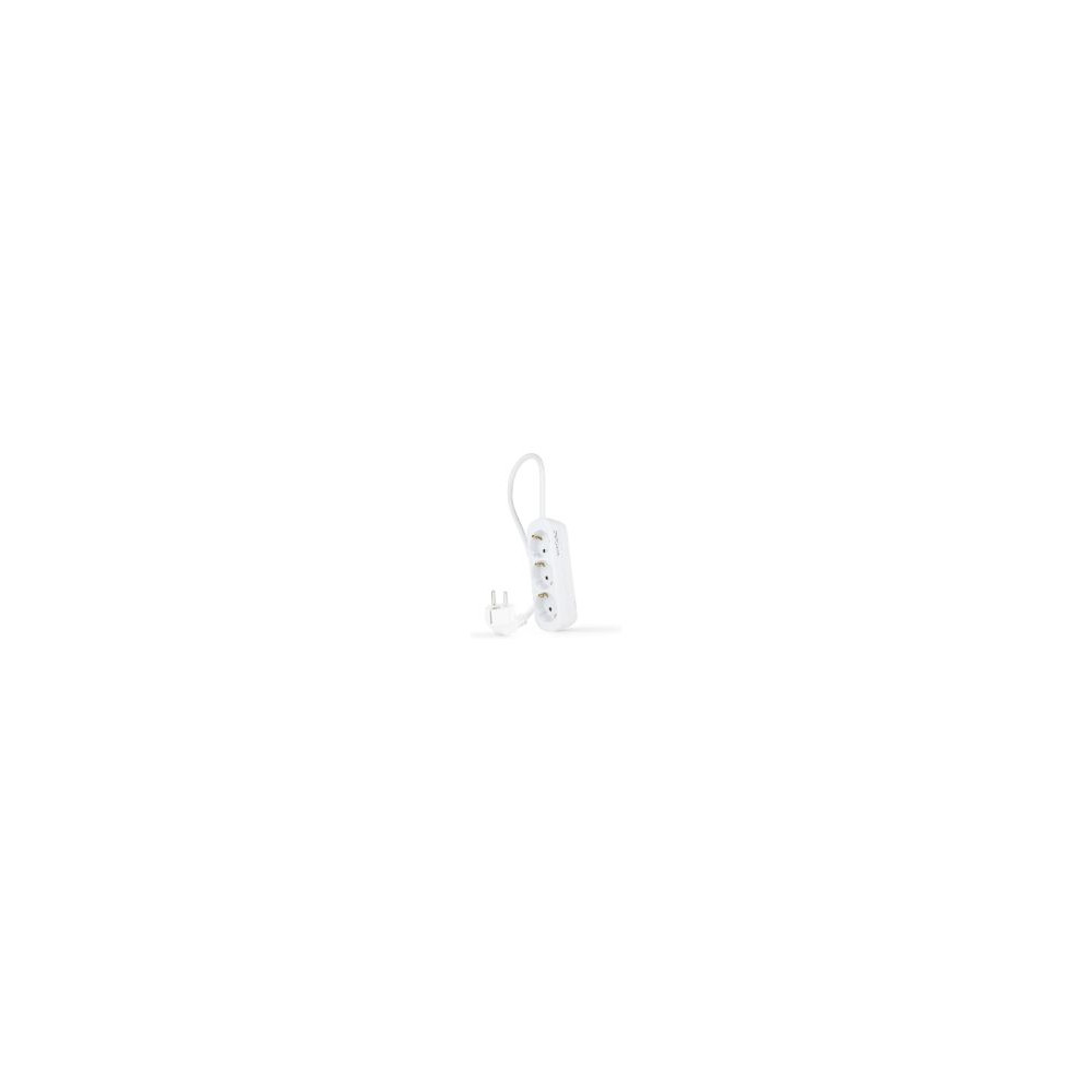 Regleta Nanocable 3xschuko 1.4m Blanca (10.38.0003-ns)