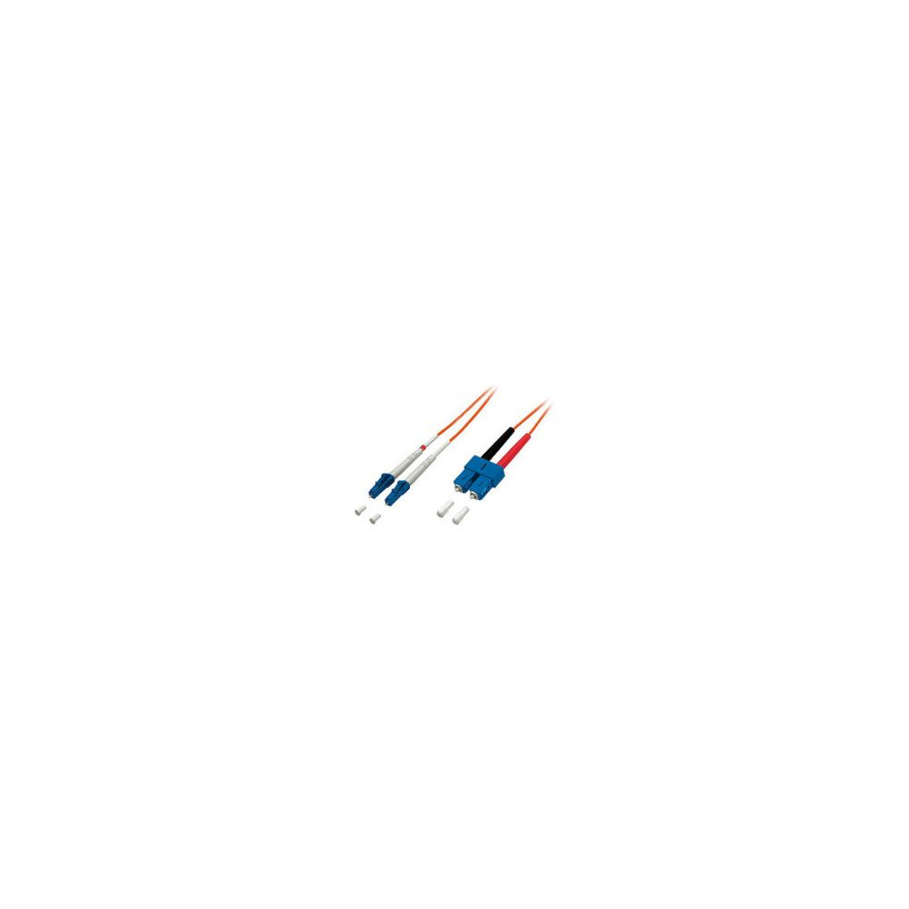 Fibra Óptica Equip Lc/m A Sc/m 1m Naranja (eq254321)
