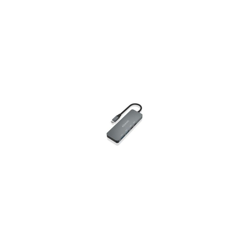 Hub Aisens Usb-c A 2xusb-a/2xusb-c Gris (a109-0694)