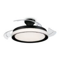 Ventilador Techo Philips + Plafón Negro (929004081701)