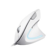 Ratón Vertical Trust Verto Óptico Usb-a Blanco (25133)