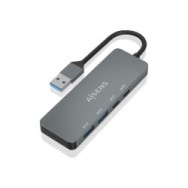Hub Aisens Usb-a A 2xusb-a/2xusb-c Gris (a106-0696)