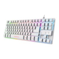 Teclado Gaming Trust Gxt 833w Thado Tkl Blanco (24739)