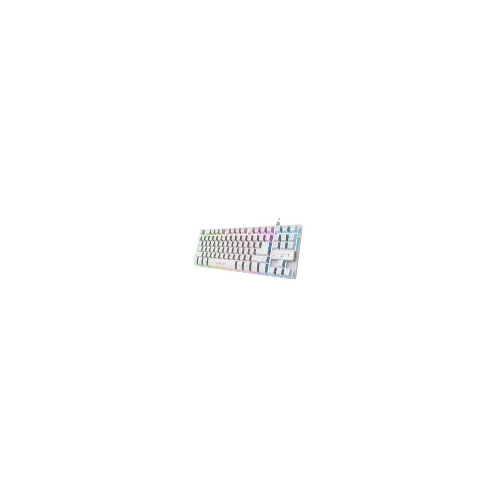 Teclado Gaming Trust Gxt 833w Thado Tkl Blanco (24739)