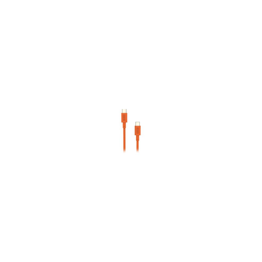 Cable Nubbeh Elisium Usb-c/usb-c Naranja (nbtcablcco1)