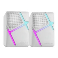 Altavoces Mars Gaming 2.0 Rgb 10w 3.5mm Blancos (mshw)