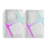 Altavoces Mars Gaming 2.0 Rgb 10w 3.5mm Blancos (mshw)