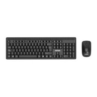 Teclado+ratón Nilox Wireless 1600dpi Negro (nxkmwe011)