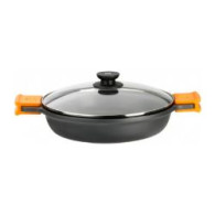 Cacerola Baja Bra Efficient 40cm Aluminio (a270540)