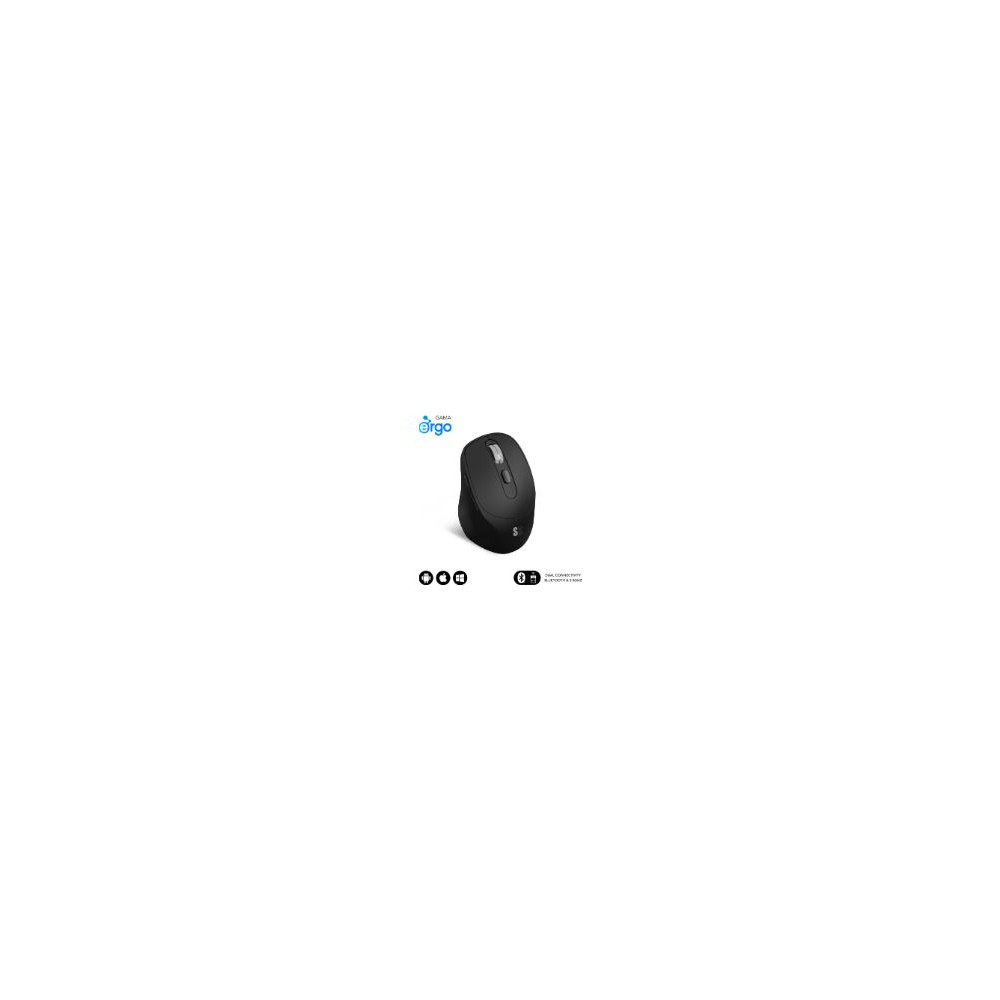 Ratón Subblim Comfort Bluetooth Negro (submo-edcon01)