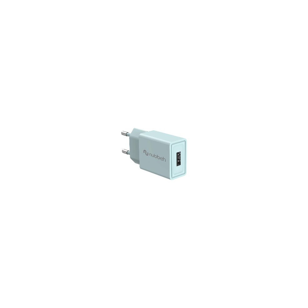 Cargador Pared Nubbeh Usb-a 10w Turques(nbwallchusbt10)