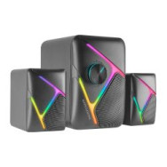 Altavoces Mars Gaming 2.1 Rgb 35w Negros (msh21)