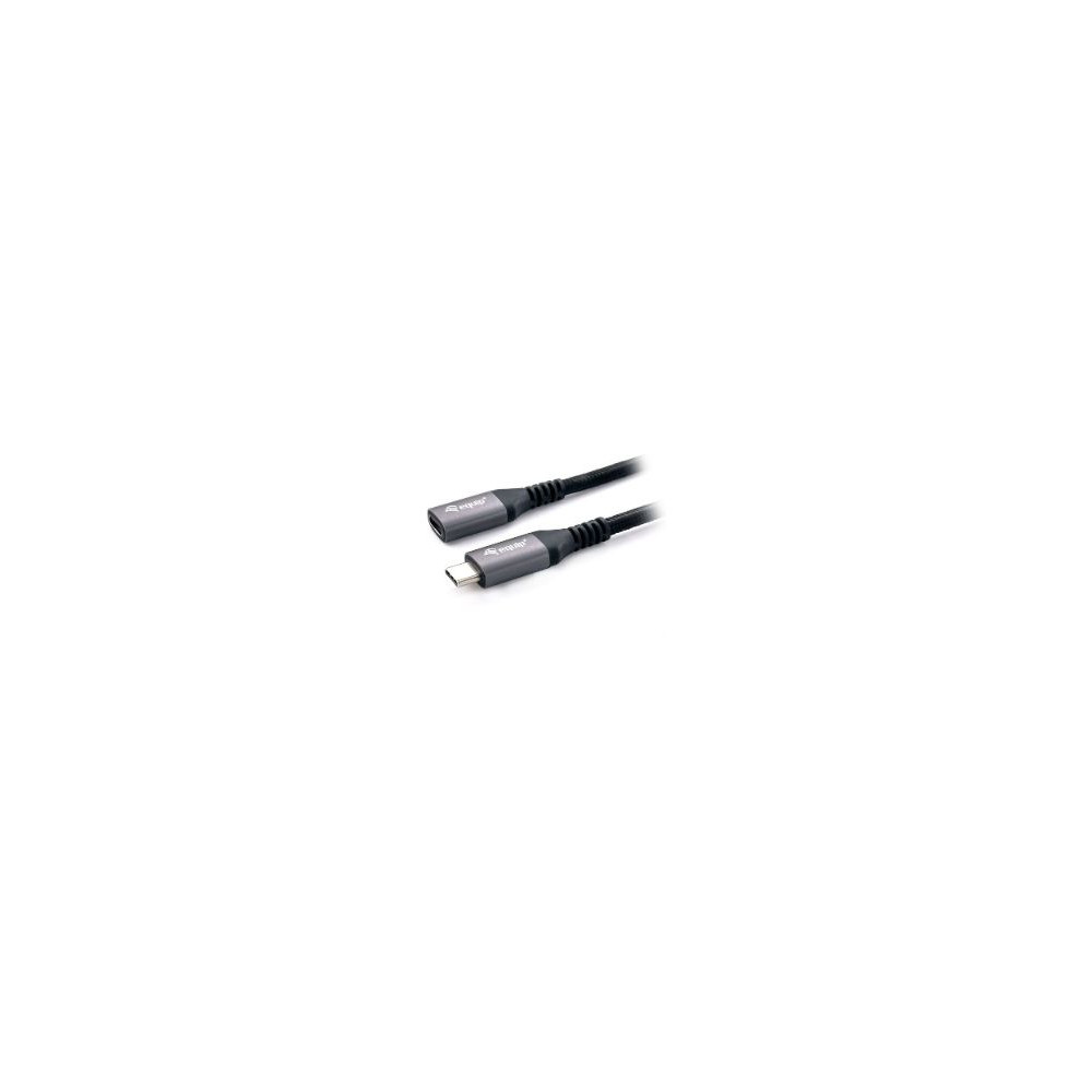 Cable Equip Usb-c/m A Usb-c/h 1m Negro (eq128371)