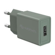 Cargador Pared Nubbeh 1usb-a 10w Verde (nbwallchusbg10)