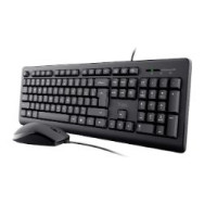 Teclado+ratón Trust Primo Usb-a 1.8m Negro (23972)