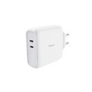 Cargador De Pared Trust Maxo 65w 2xusb-c Blanco (25381)