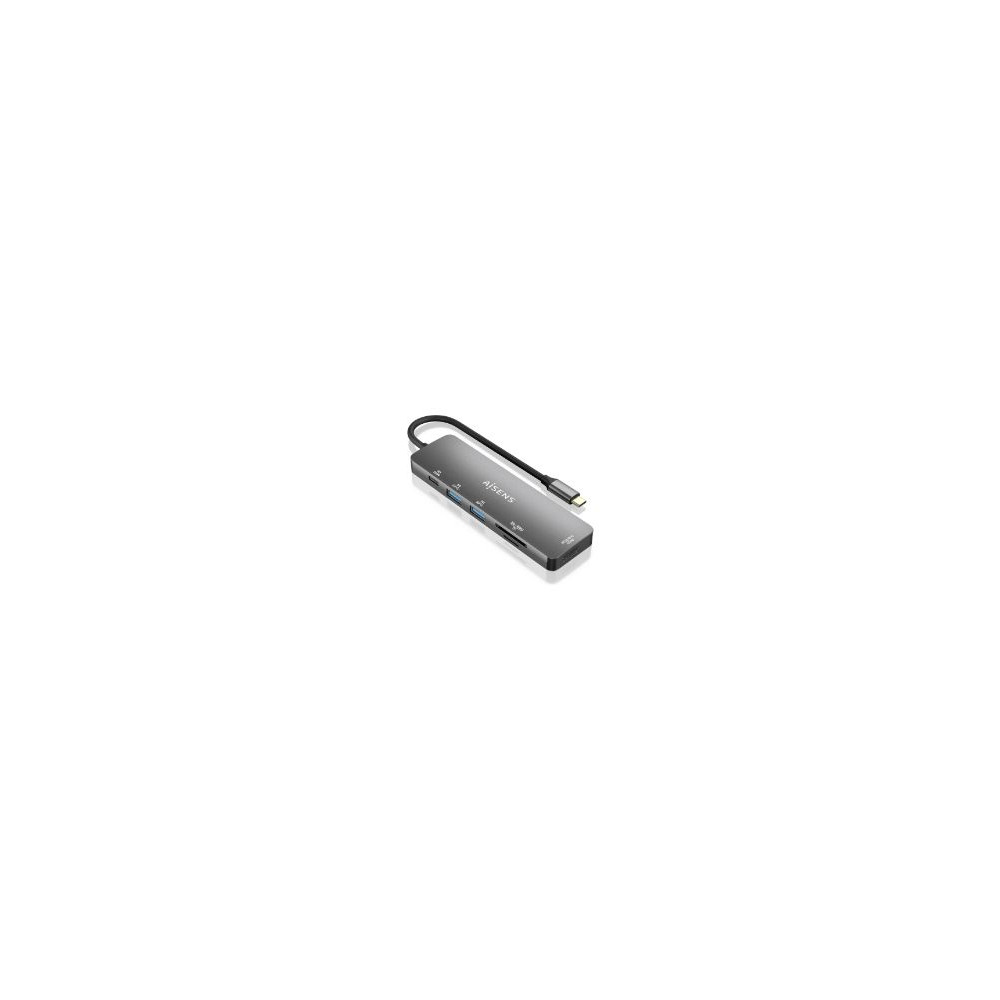 Dock Aisens Usb-c A 2usb-a/hdmi/usb-c (asuc-6p016-gr)