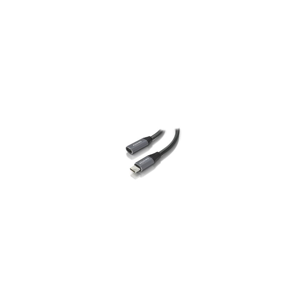 Cable Aisens Usb-c/m A Usb-c/h 1.5m Gris (a107-0761)