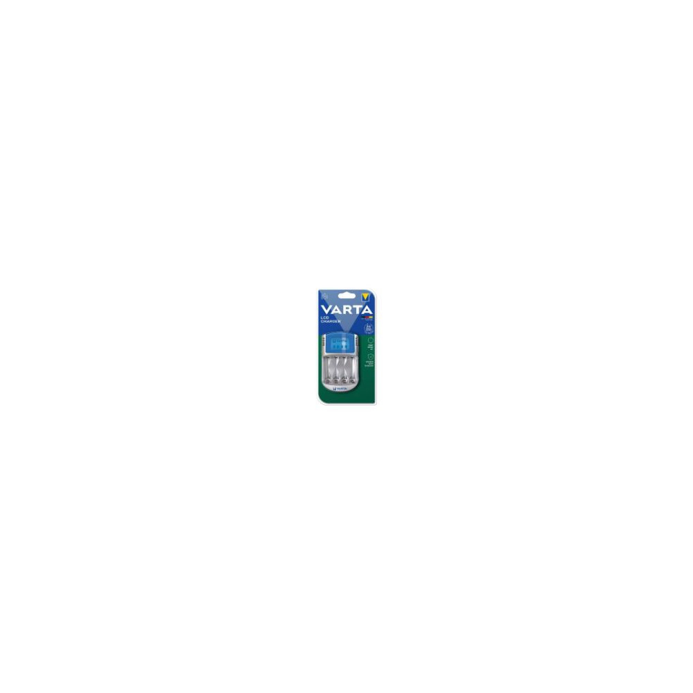 Cargador De Pilas Varta Lcd 220v/12v/usb Para Aaa/aa