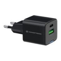 Cargador Pared Conceptronic Usb-a/c Gan 20w (althea15b)