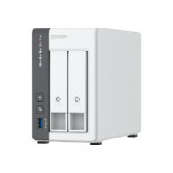 Nas Qnap 2 Bahías 4gb Usb-a Rj45 Blanco (ts-216g)
