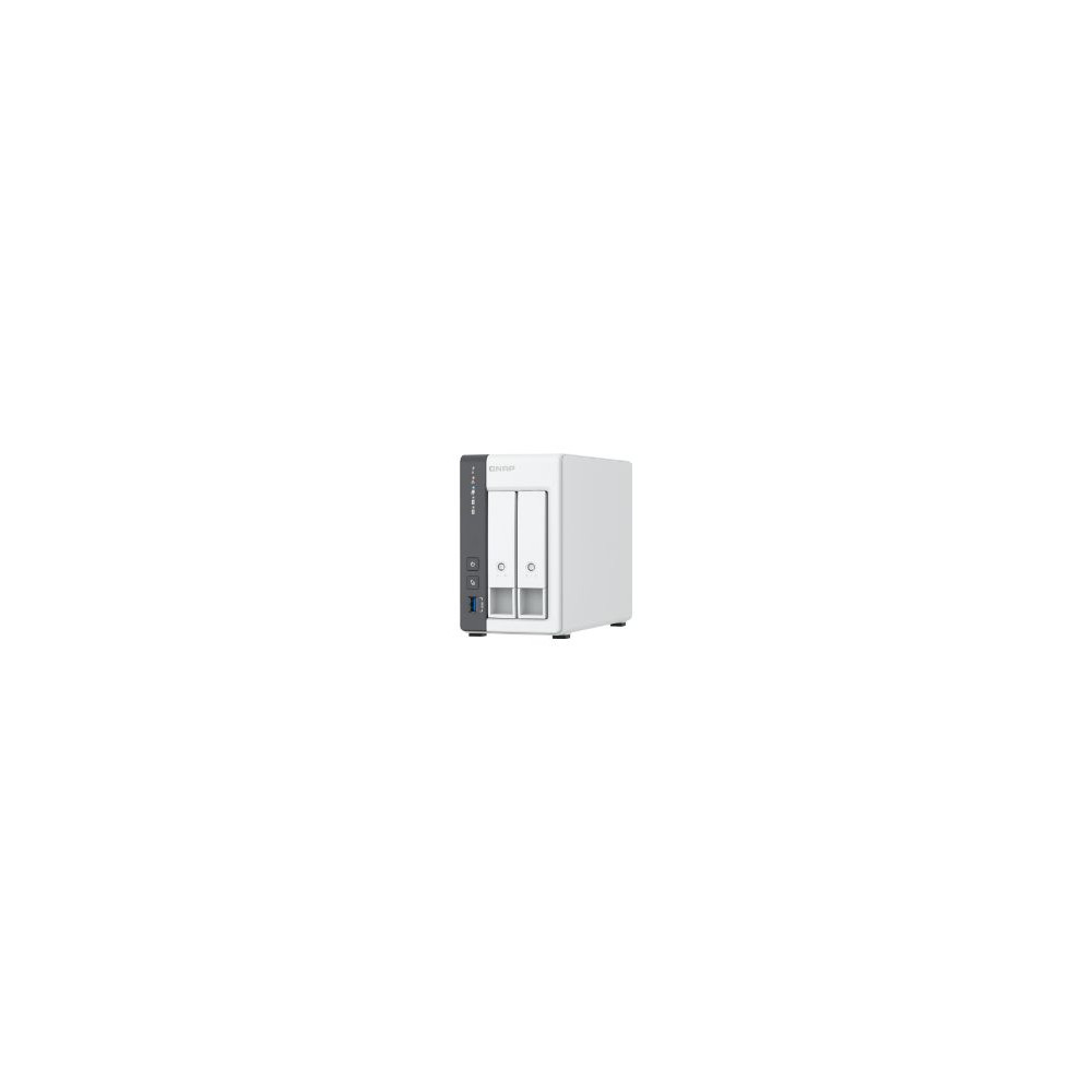 Nas Qnap 2 Bahías 4gb Usb-a Rj45 Blanco (ts-216g)