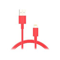Cable Nubbeh Usb-a/lightning 1m 2a Rojo (nbtcablalr1)
