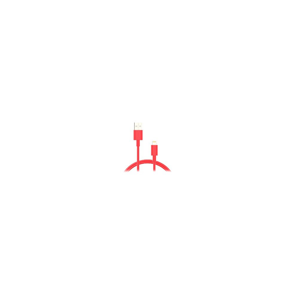 Cable Nubbeh Usb-a/lightning 1m 2a Rojo (nbtcablalr1)